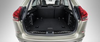 Do-it-yourself raised floor in the trunk x ray