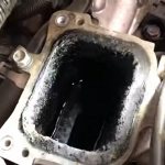 Dirty diesel engine