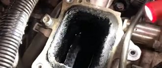 Dirty diesel engine