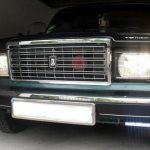 How to connect running lights on a VAZ 2107