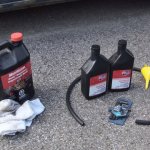 Accessories for replacing automatic transmission fluid