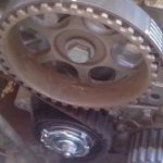 Timing belt marks and its replacement Renault Logan 1.4 and 1.6