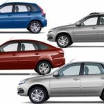 The most common body type of Lada Granta FL has been determined
