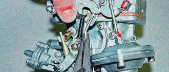 Correct carburetor adjustment