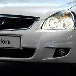 DIY Lada Priora headlight adjustment