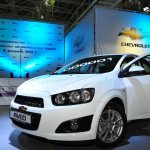 Chevrolet Aveo is assembled at the Gorky Automobile Plant