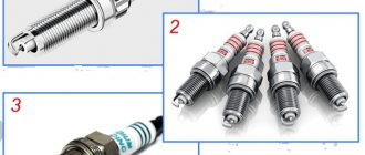 Types of spark plugs