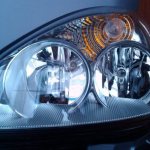 Replacing headlights on Lada Priora