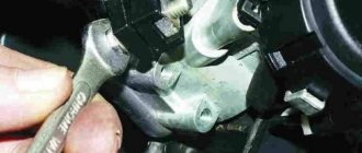 Replacement of steering shaft bearings for VAZ-2110, VAZ-21102