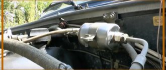 Replacing the VAZ 2107 fuel filter (injector): instructions, photos and videos