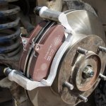 Replacing brake discs Niva Chevrolet